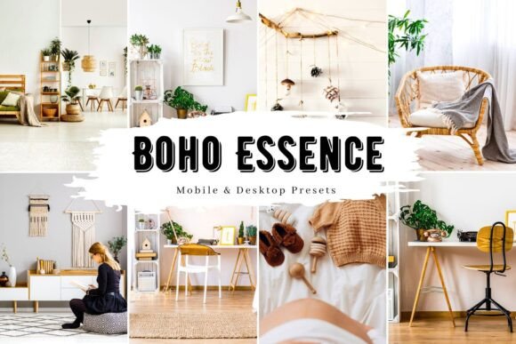 Download 10 Boho Essence Indoor Lightroom Presets - Indoor Collection