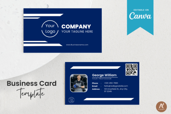 Download Dark Color Business Card Template - Dark color Collection