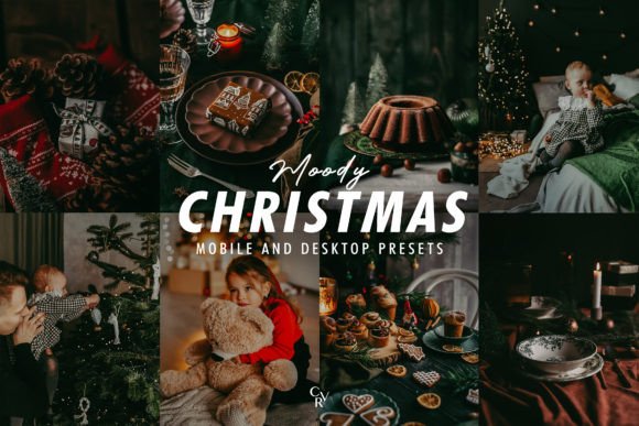 Download 10 Moody Christmas Lightroom Presets - Premium Bundle