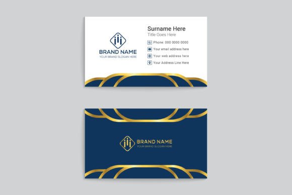 Download Luxury Dark Color Business Card - Premium Resources